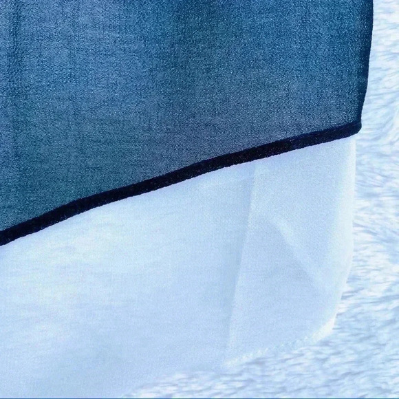 Calvin Klein Gray Sheer High Low Cami Tank Top - Picture 13 of 16